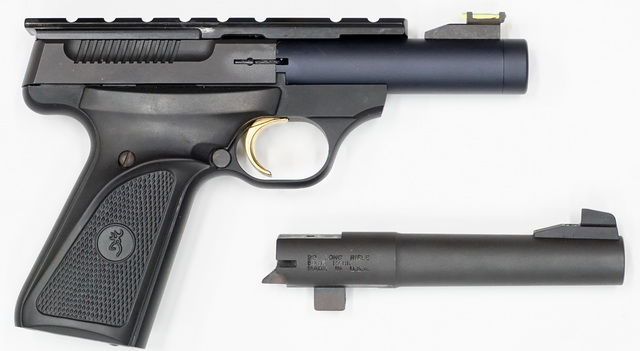 Buckmark pistol with Tactical Solutions 4